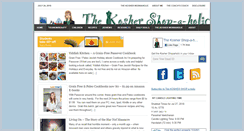 Desktop Screenshot of koshershopaholic.com